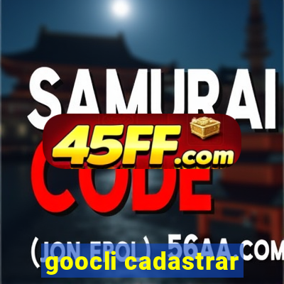 goocli cadastrar